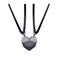 2Pcs Magnetic Couple Necklace Lover Heart Distance Paired Pendant Projection Necklaces For Women Jewelry Valentine&#39;s Day Gift