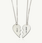 Collier Personnalisé Deux Coeurs