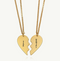 Collier Personnalisé Deux Coeurs